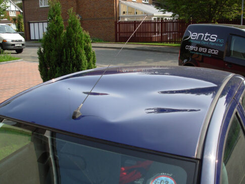 Roof Dent 3 (Toyota Yaris Before)